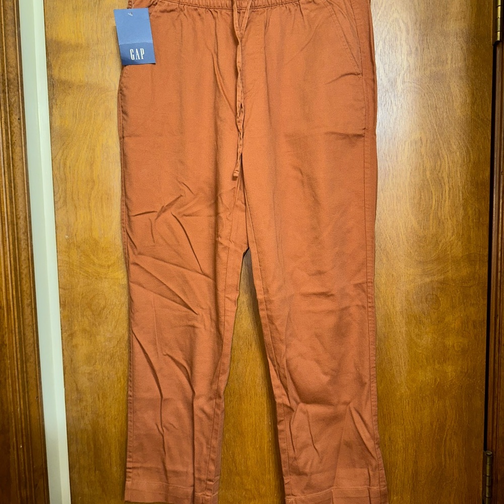 GAP Orange Pull On Pants